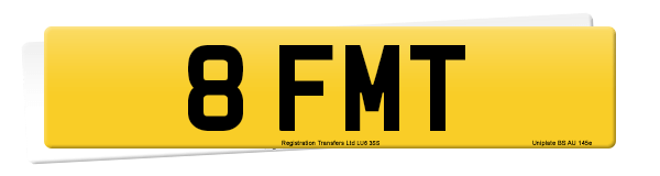 Registration number 8 FMT